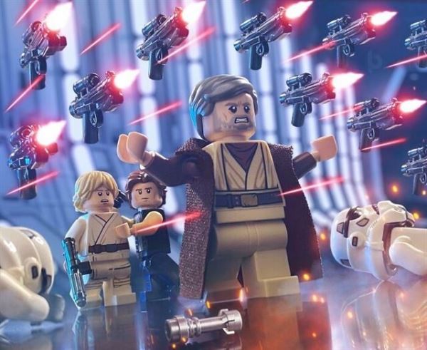Известные сцены из популярных фильмов, сериалов и видеоигр, воссозданные из LEGO (17 фото)
