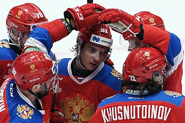 Сборная России по хоккею выиграла международный турнир в Санкт-Петербурге